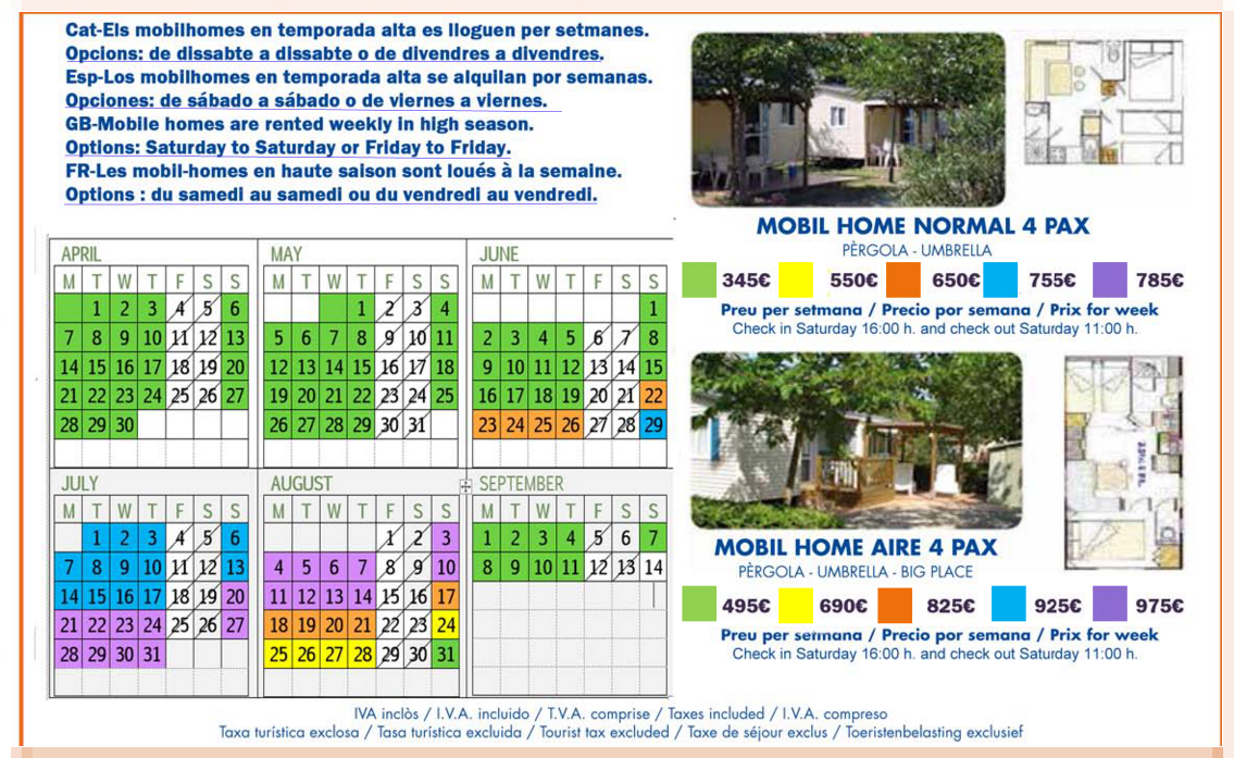 Bungalows a L´Estartit.