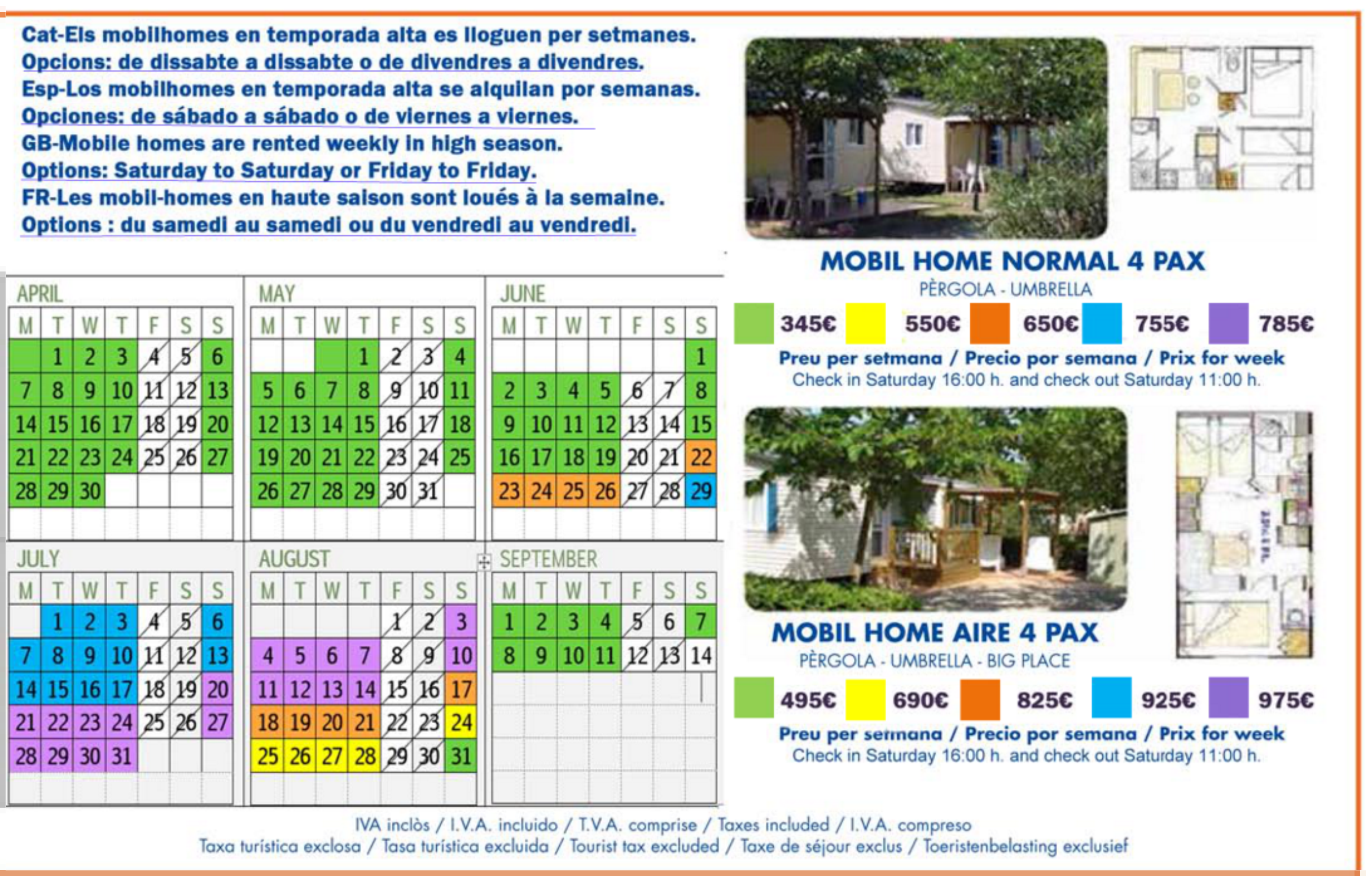 Bungalows a L´Estartit.