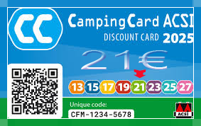 Ofertes de câmpingcard acsi la targeta descompte.